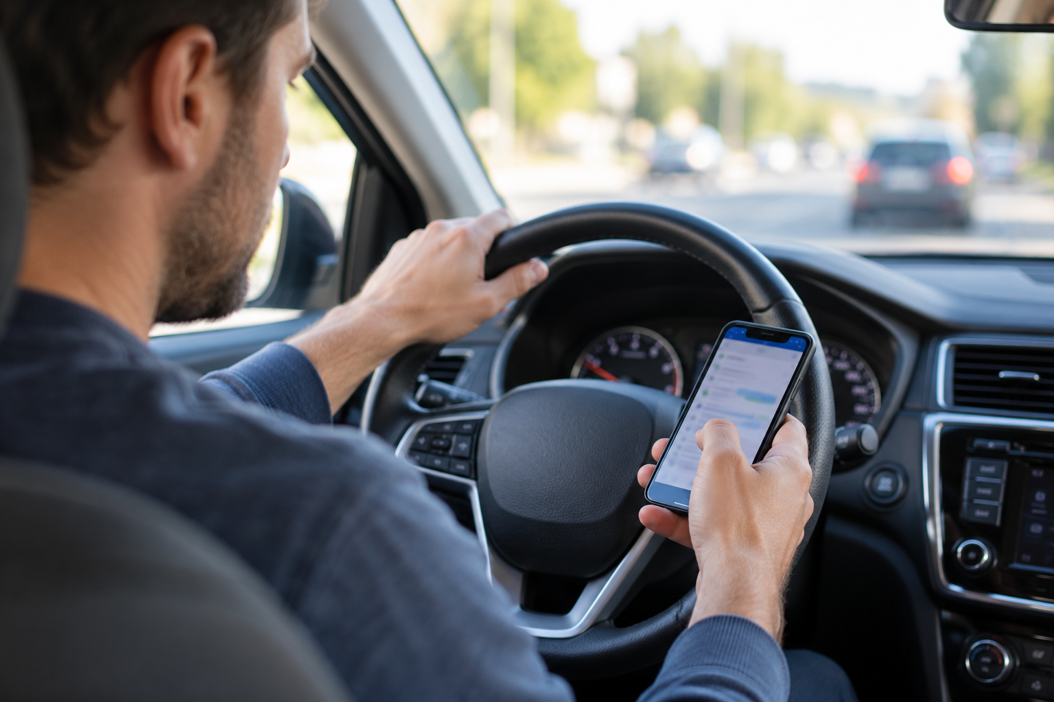 Téléphone au volant : votre permis peut être suspendu jusqu'à six mois