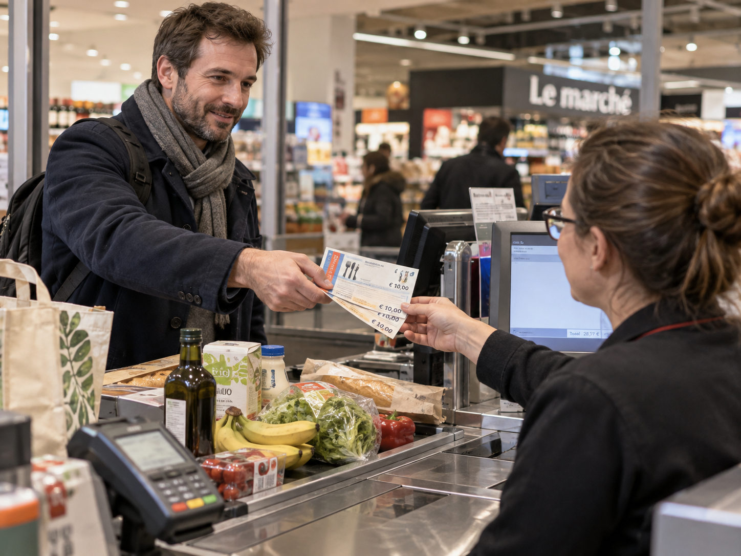 Produits autorisés avec les titres-restaurant : liste 2026