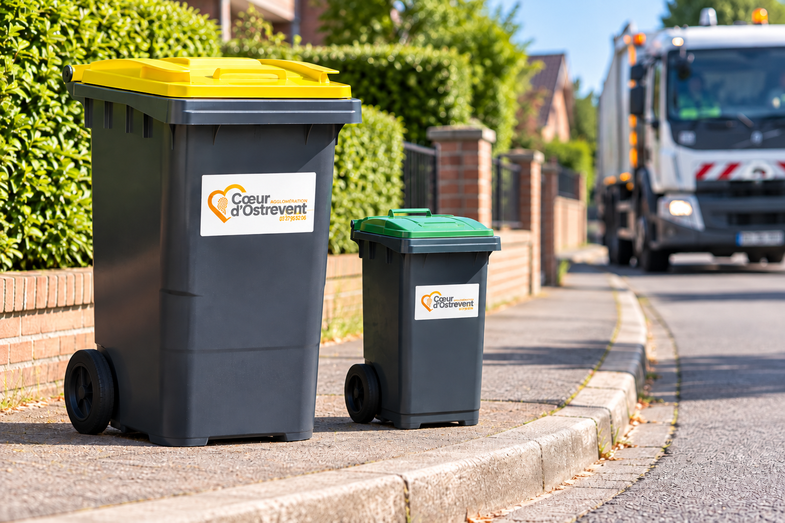 Poubelles à Montigny : jours de collecte et nouveau bac