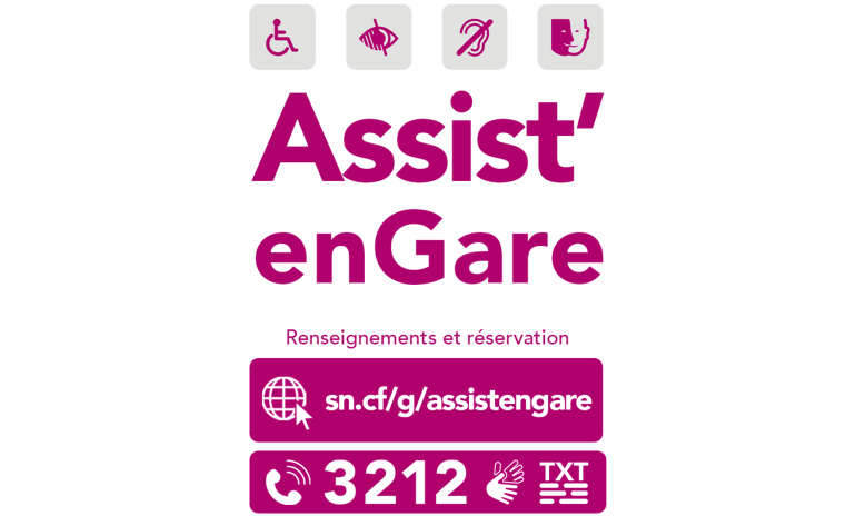 Service d'assistance aux voyageurs en gare